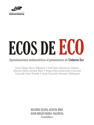 cover image of Ecos de Eco
